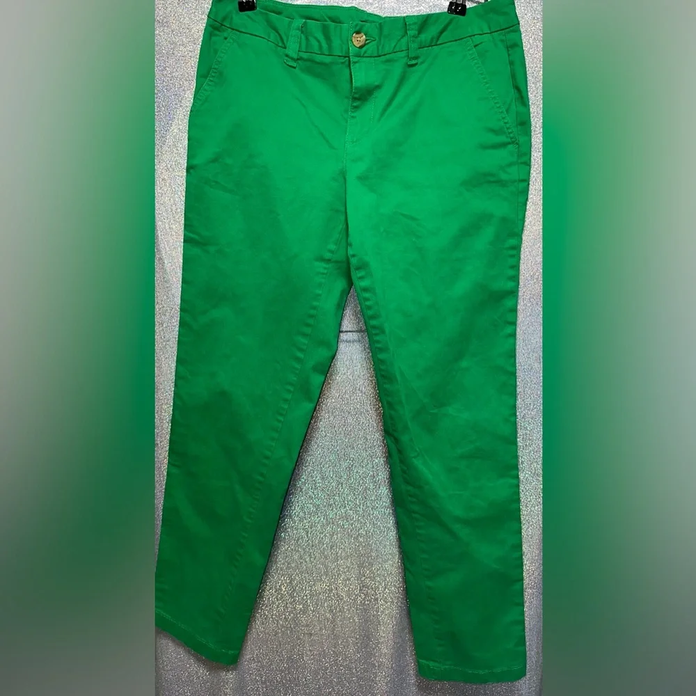 Tommy Hilfiger Women Emerald Green Pants - Picture 1 of 4